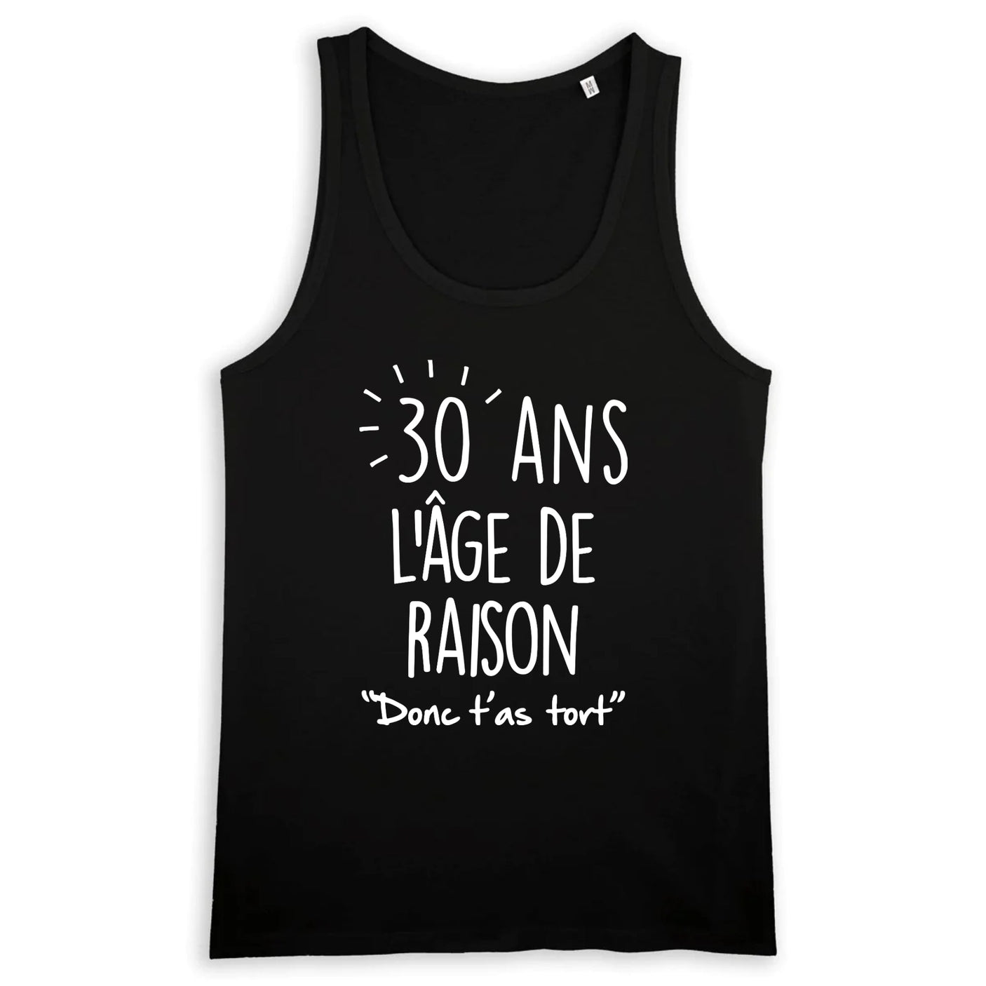 Débardeur Homme Anniversaire 30 ans