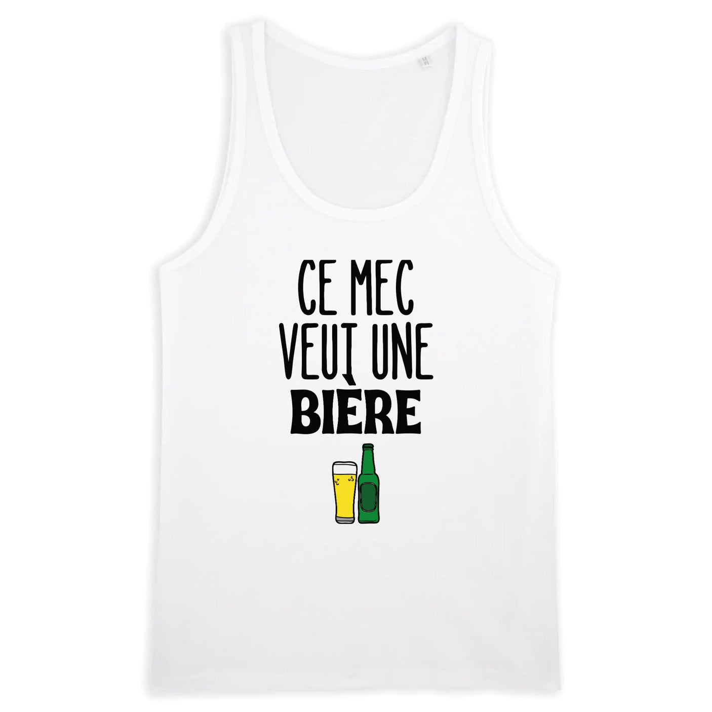 Débardeur Homme Ce mec veut une bière