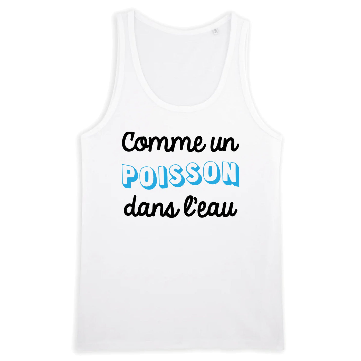 Débardeur Homme Comme un poisson dans l'eau