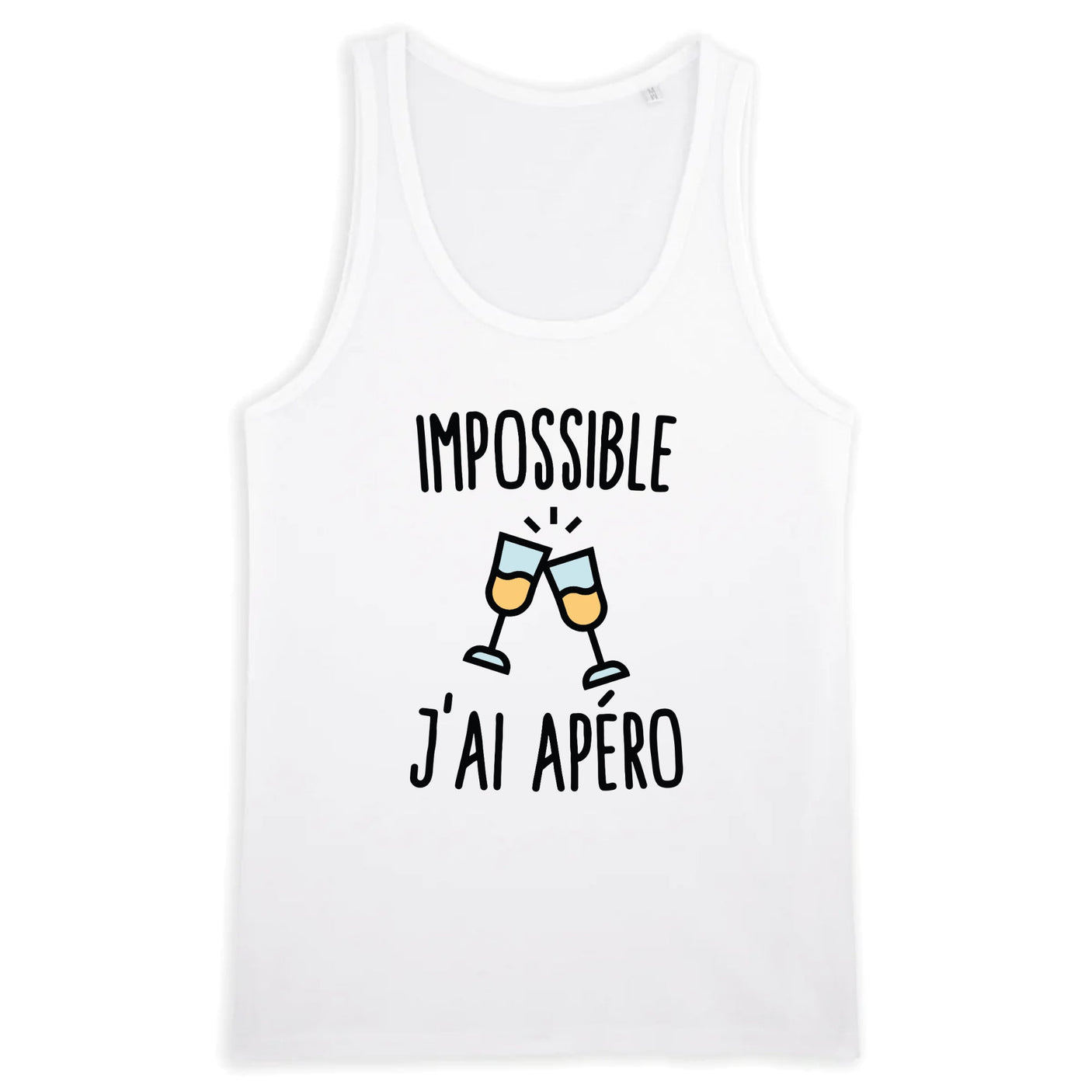 Débardeur Homme Impossible j'ai apéro