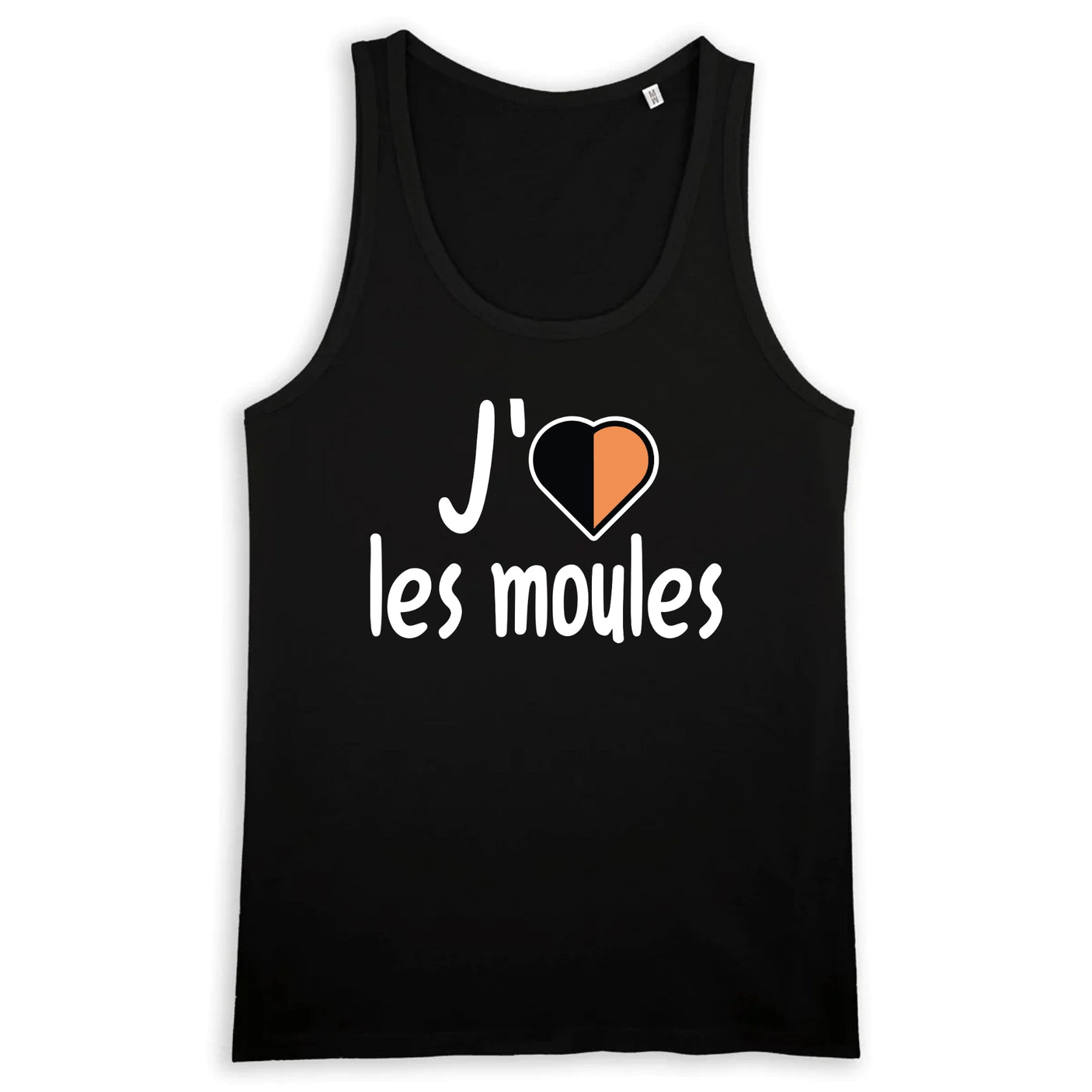 Débardeur Homme J'aime les moules