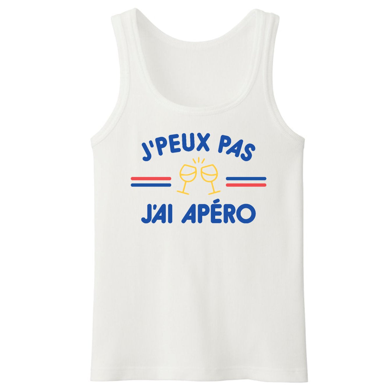 Débardeur Homme J'peux pas j'ai apéro