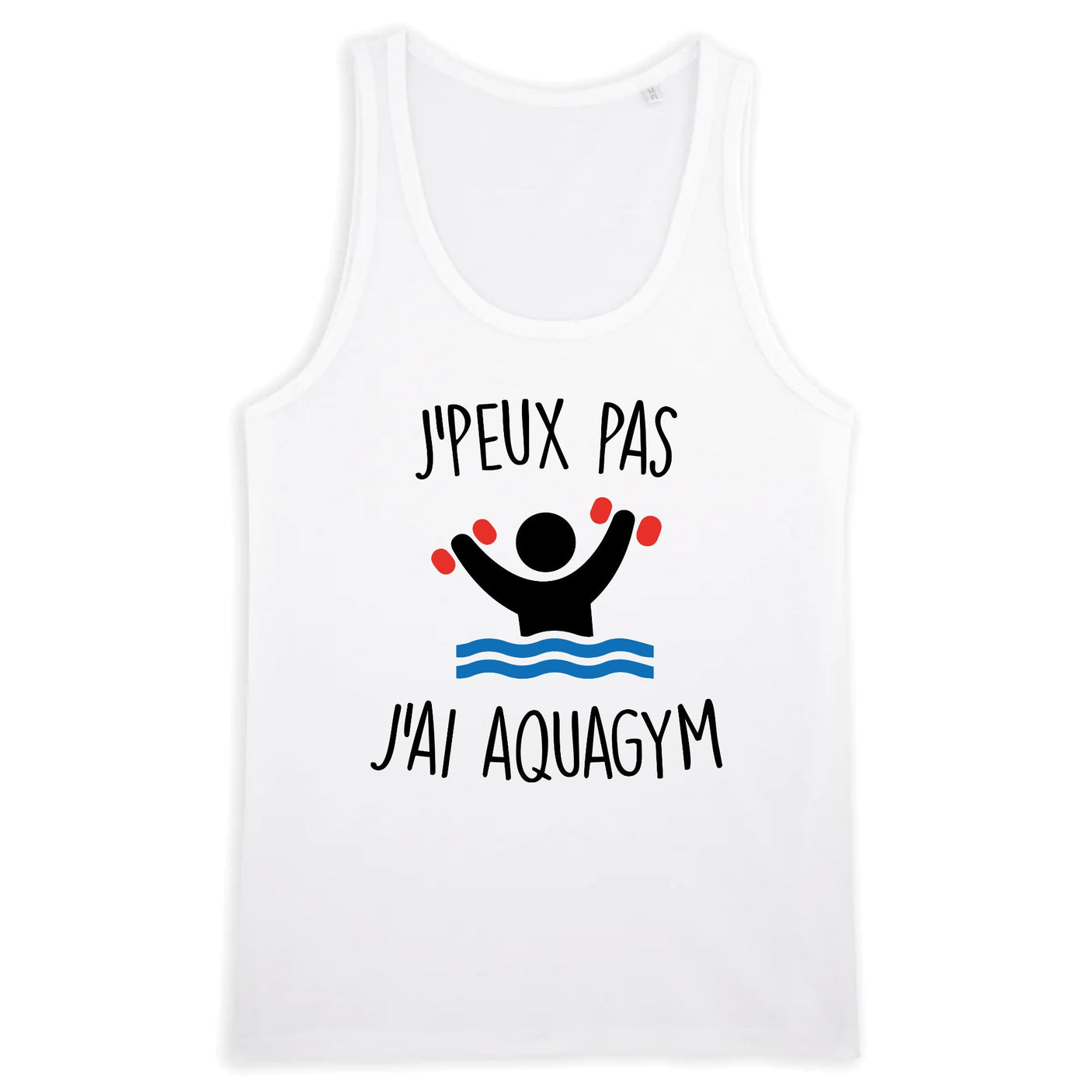 Débardeur Homme J'peux pas j'ai aquagym