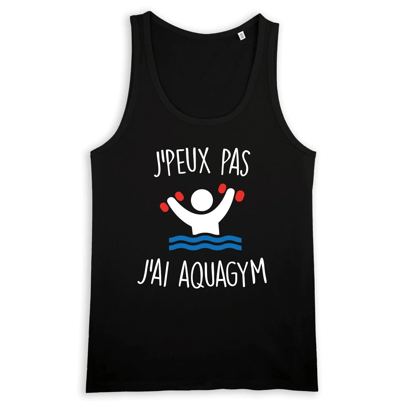 Débardeur Homme J'peux pas j'ai aquagym