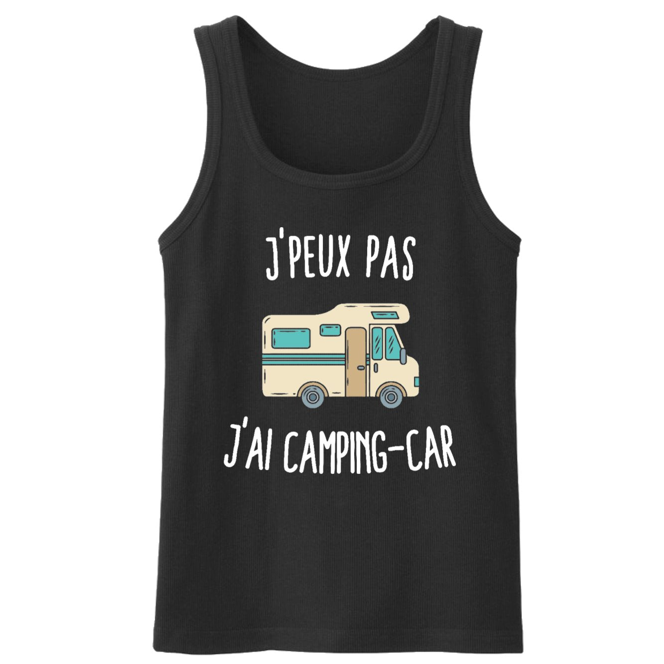 Débardeur Homme J'peux pas j'ai camping-car