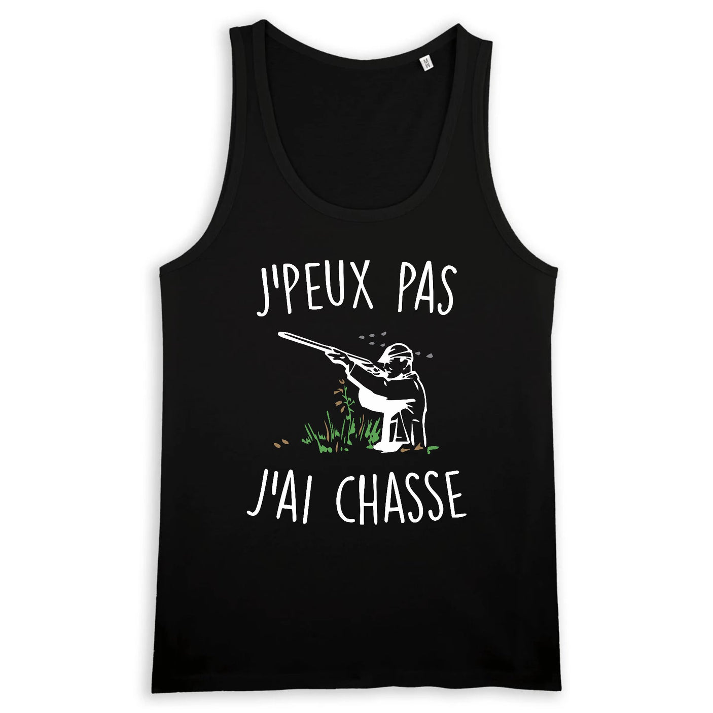 Débardeur Homme J'peux pas j'ai chasse