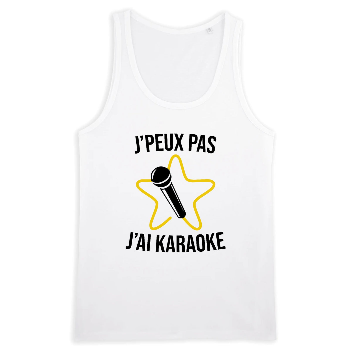 Débardeur Homme J'peux pas j'ai karaoke