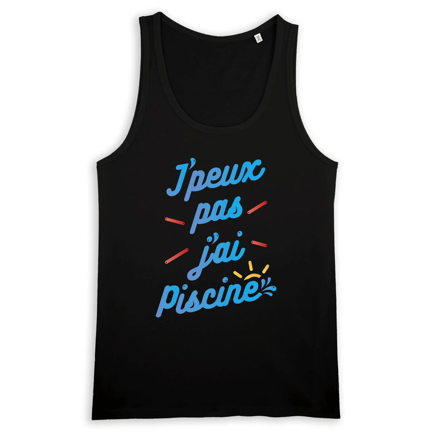 Débardeur Homme J'peux pas j'ai piscine