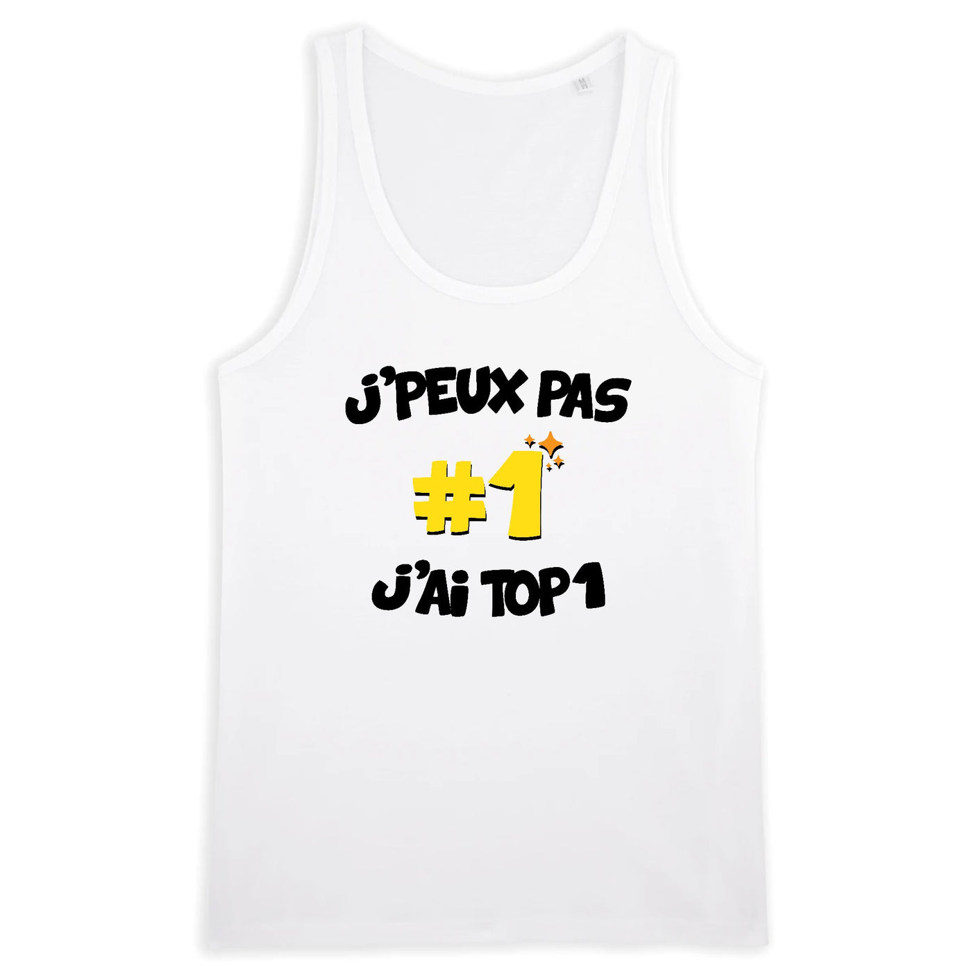 Débardeur Homme J'peux pas j'ai TOP1