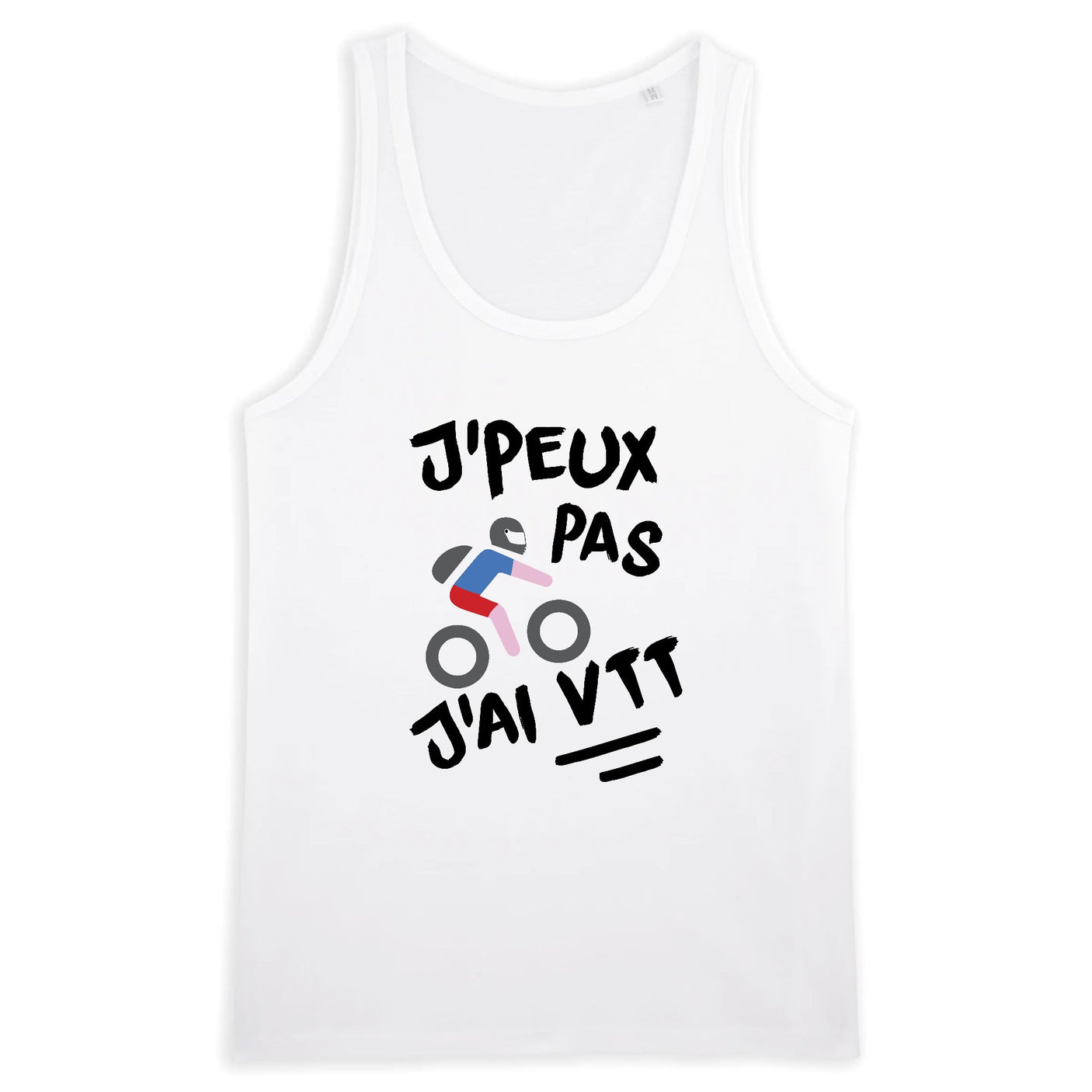 Débardeur Homme J'peux pas j'ai VTT