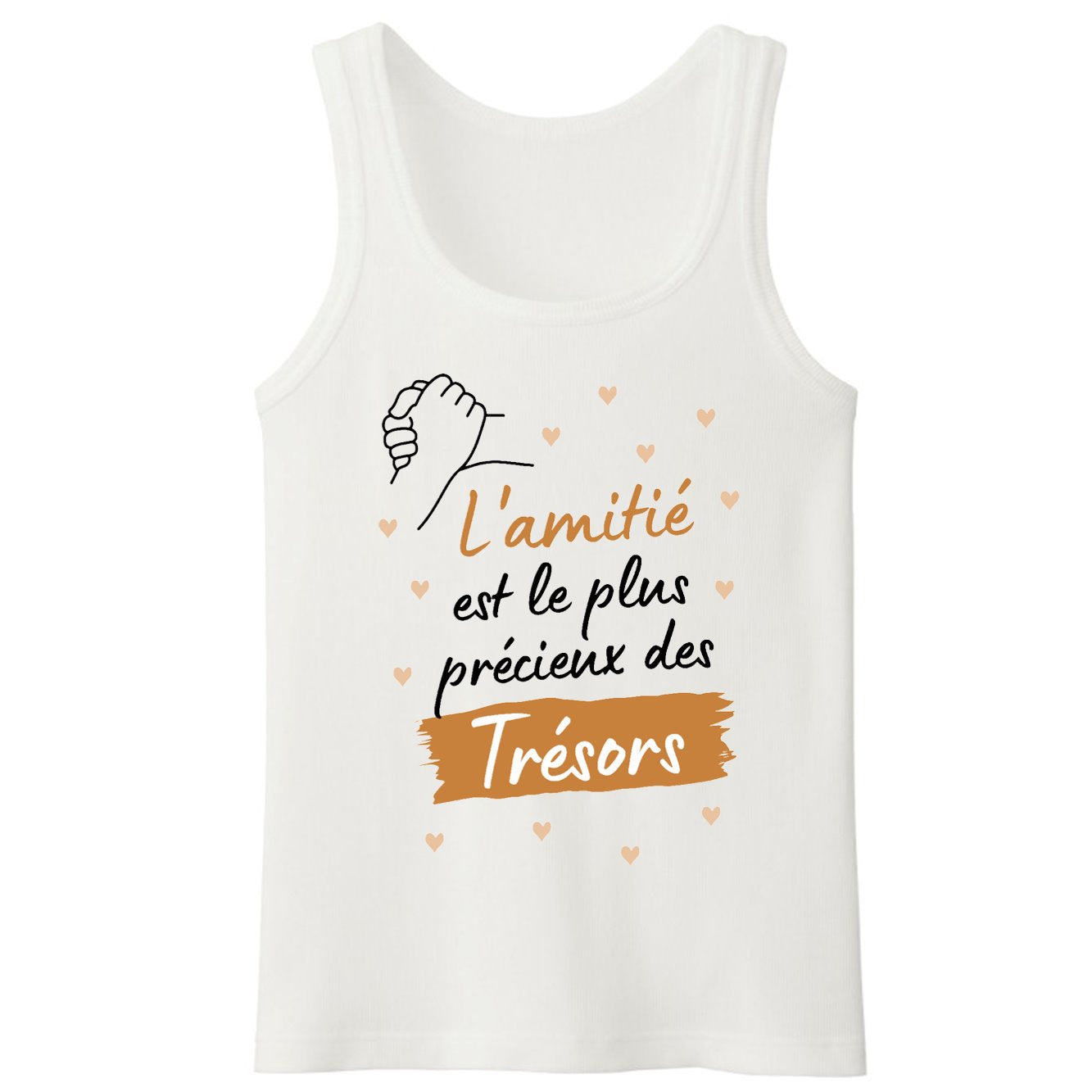 Débardeur Homme L'amitié le plus précieux des trésors