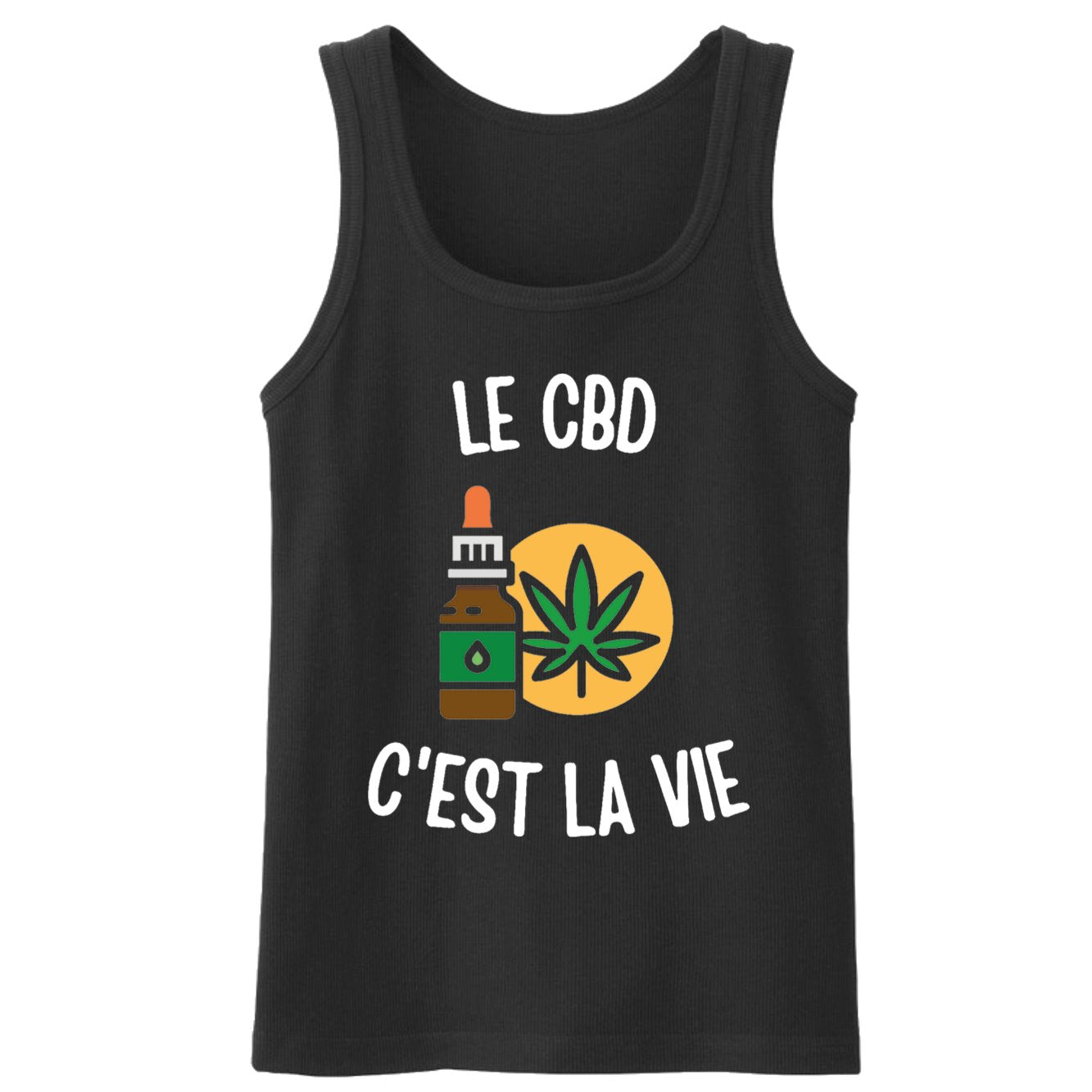 Débardeur Homme Le CBD c'est la vie