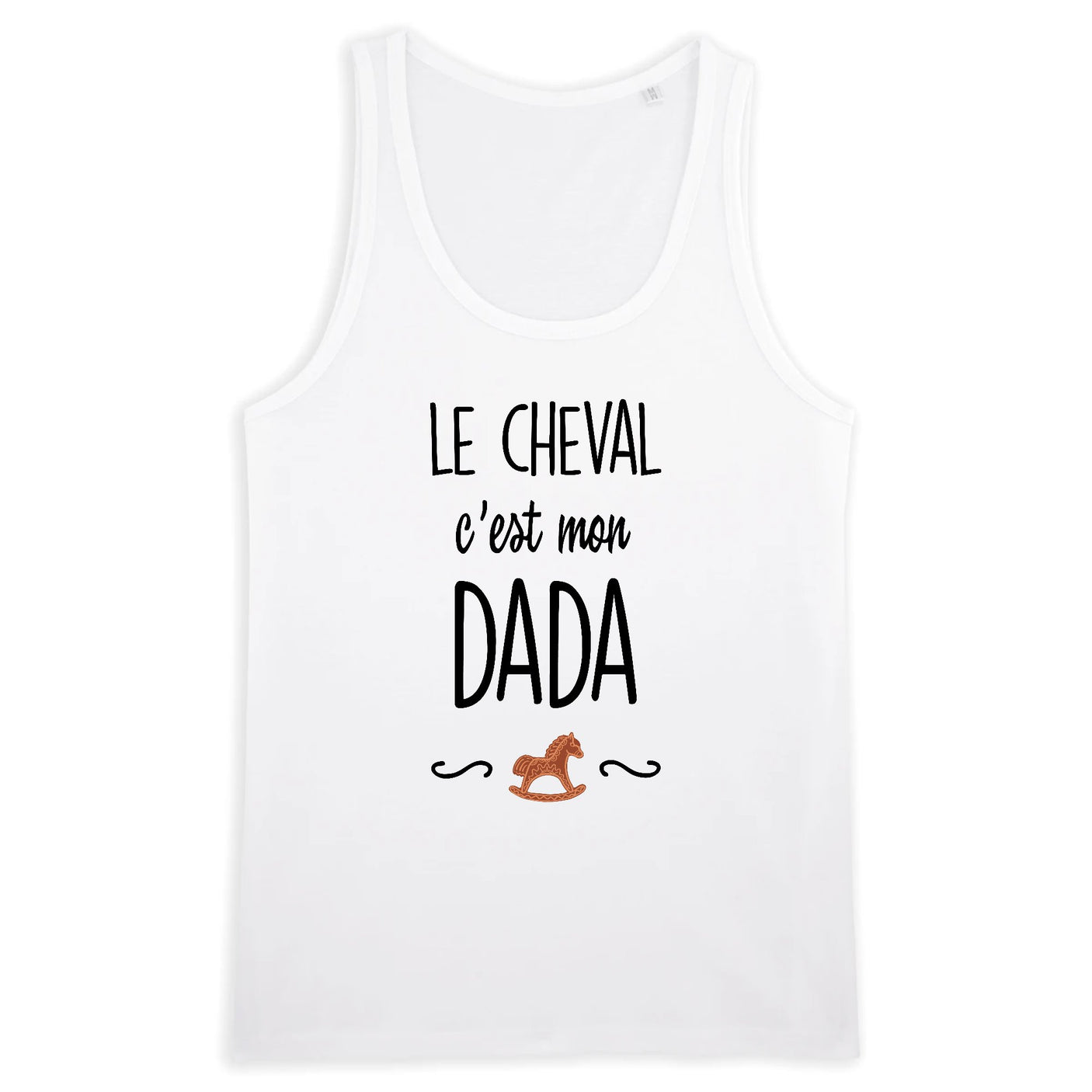 Débardeur Homme Le cheval c'est mon dada