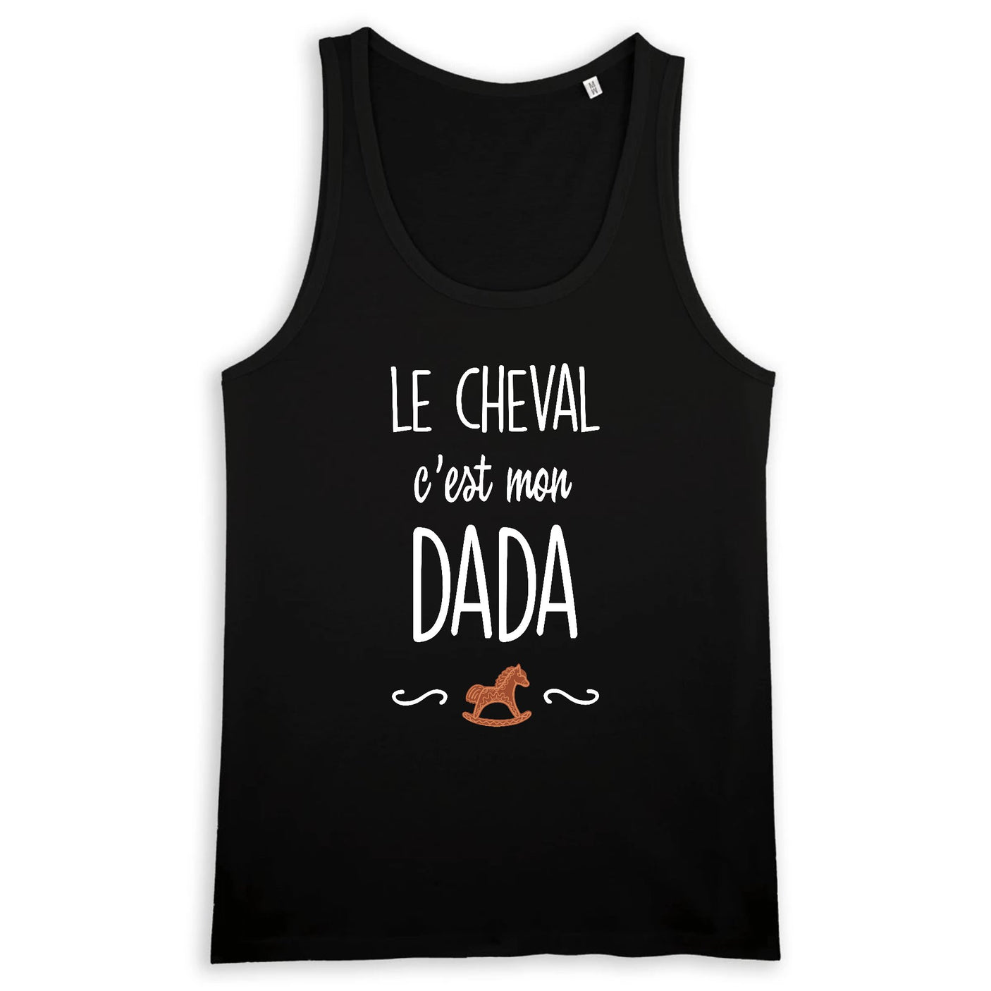 Débardeur Homme Le cheval c'est mon dada