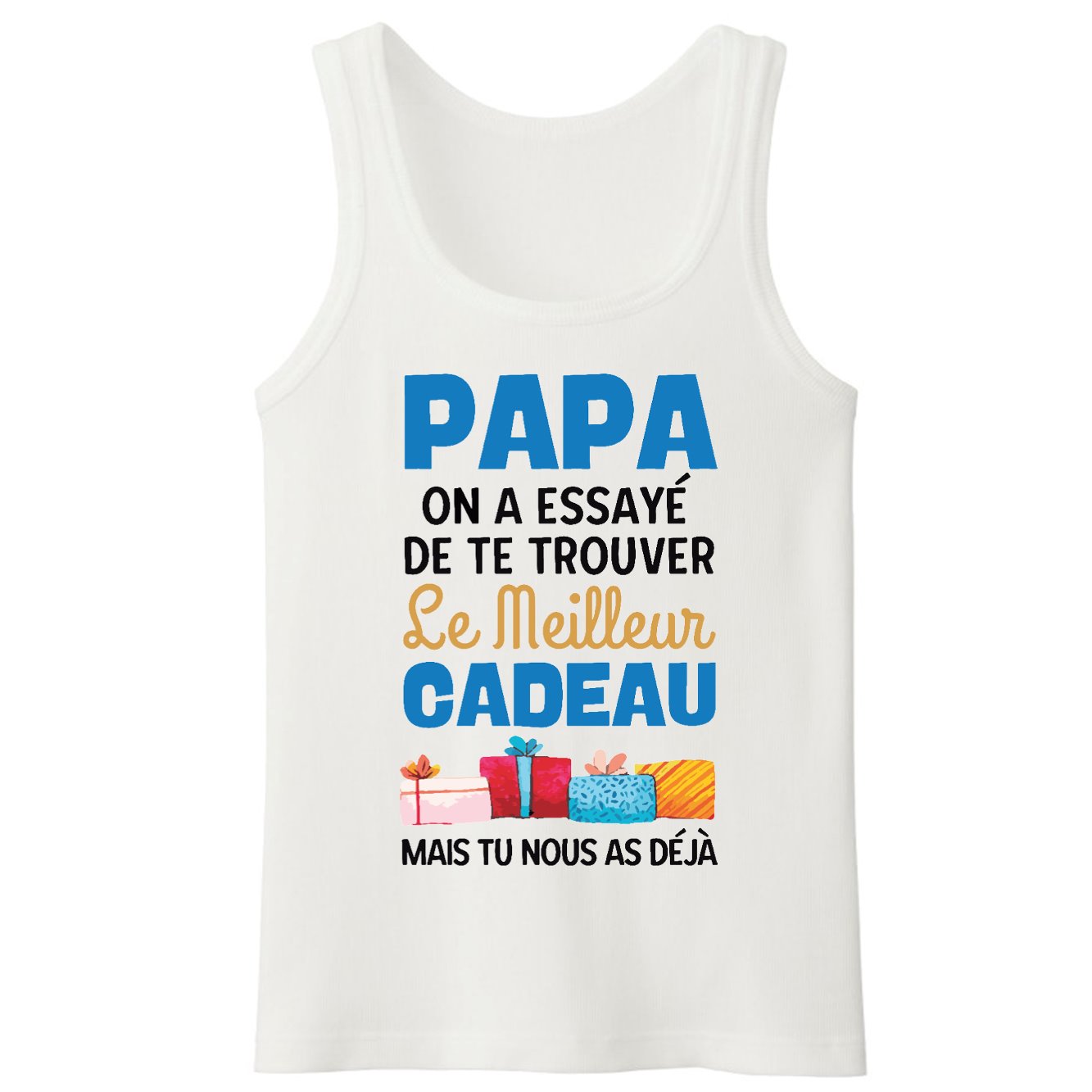 Débardeur Homme Le meilleur cadeau pour papa