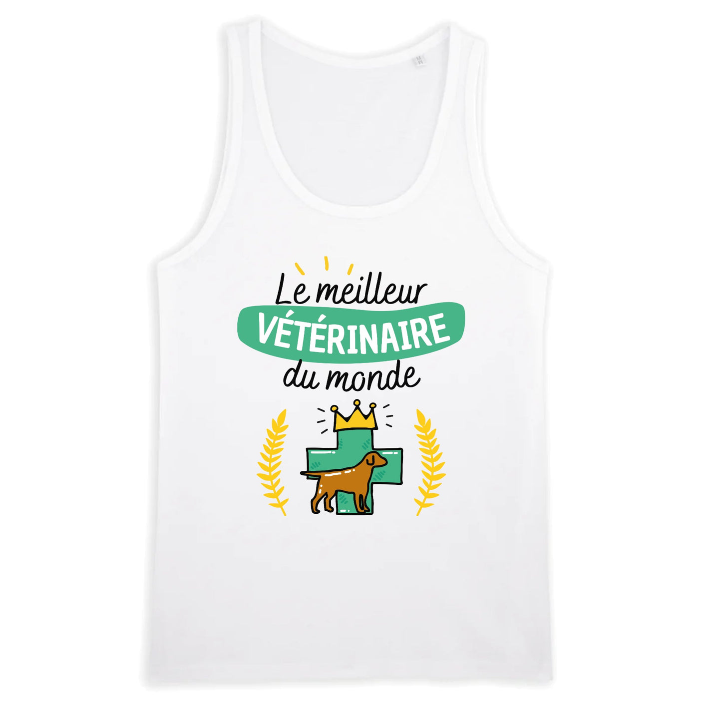 Débardeur Homme Le meilleur vétérinaire du monde