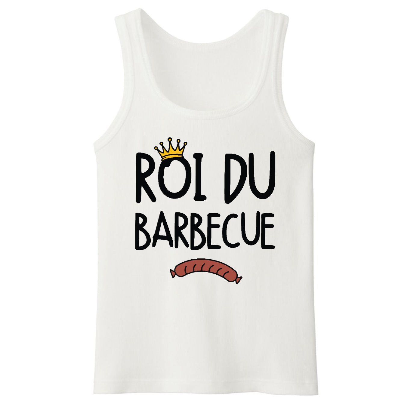 Débardeur Homme Roi du barbecue