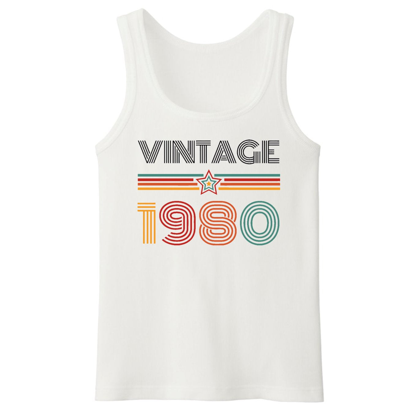 Débardeur Homme Vintage année 1980