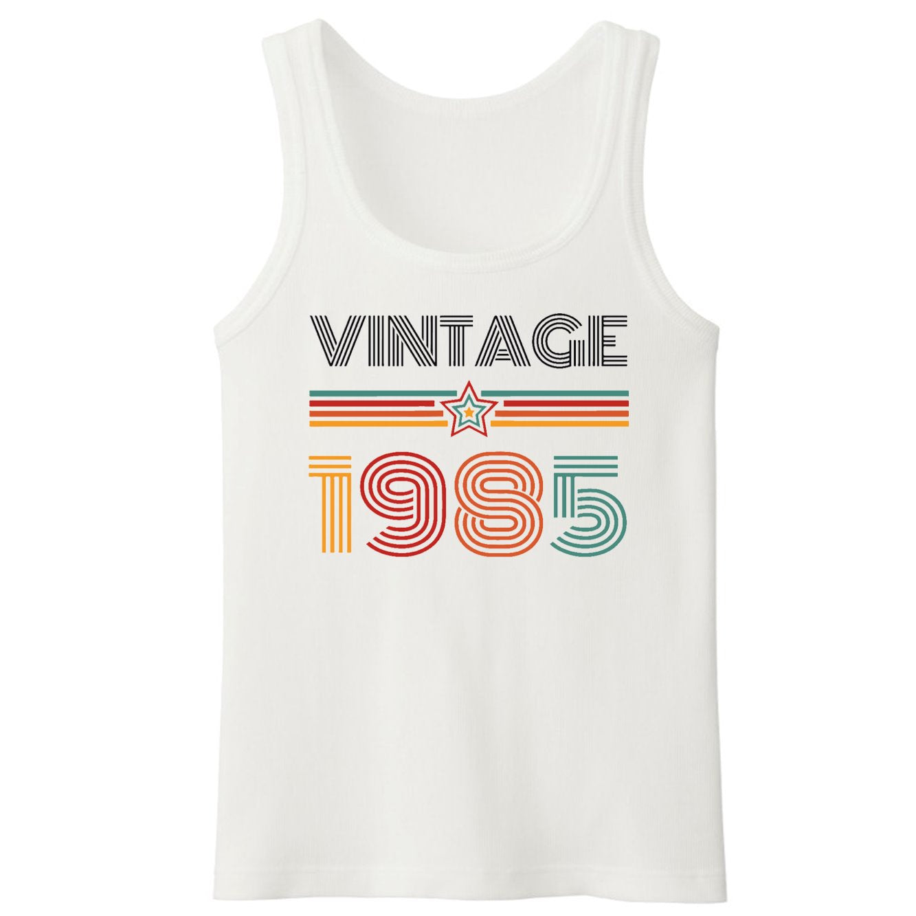 Débardeur Homme Vintage année 1985