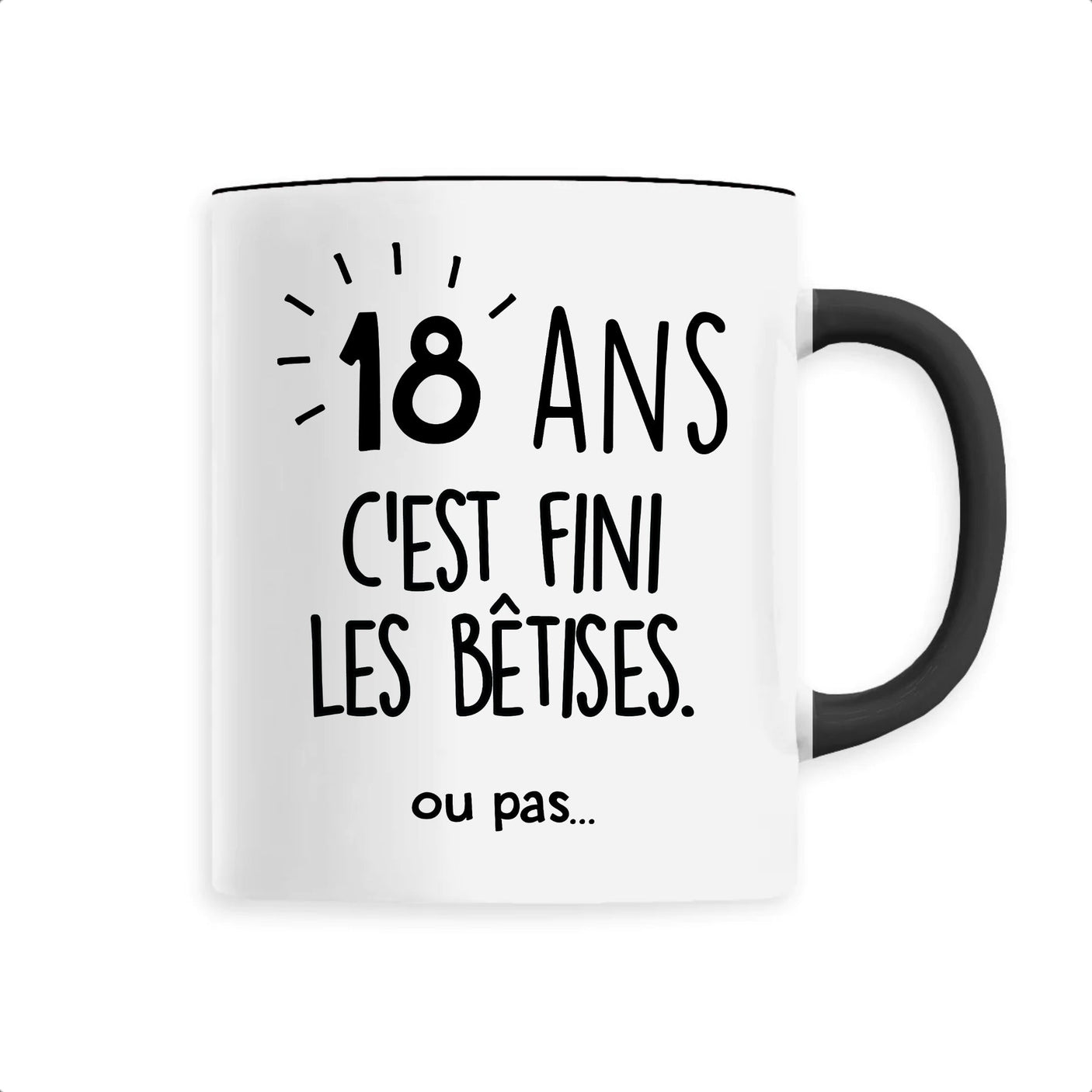 Mug Anniversaire 18 ans