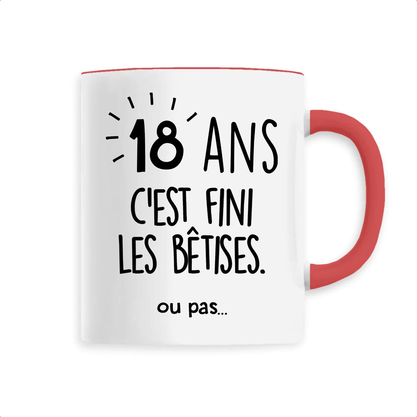 Mug Anniversaire 18 ans
