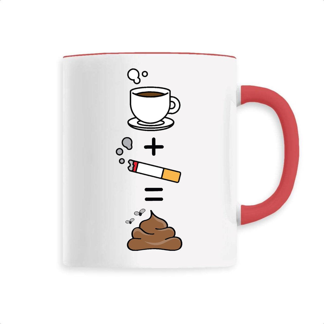 Mug Café clope caca