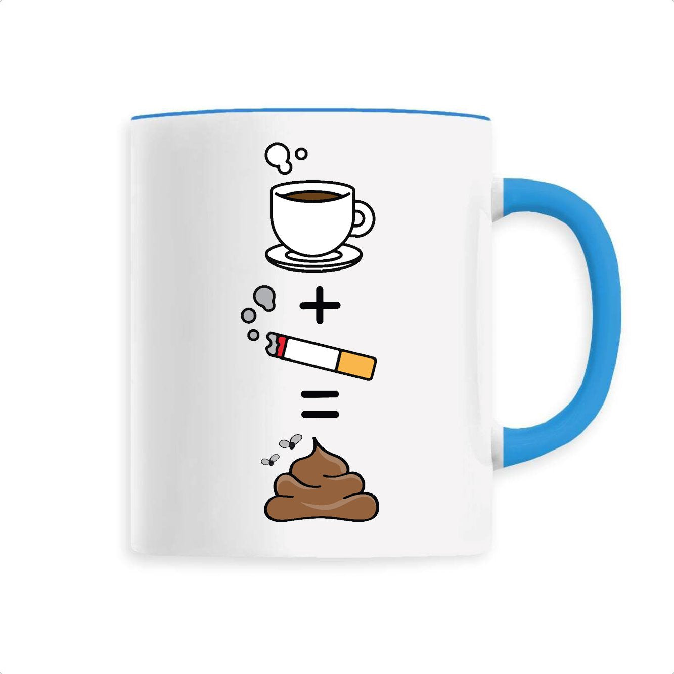 Mug Café clope caca