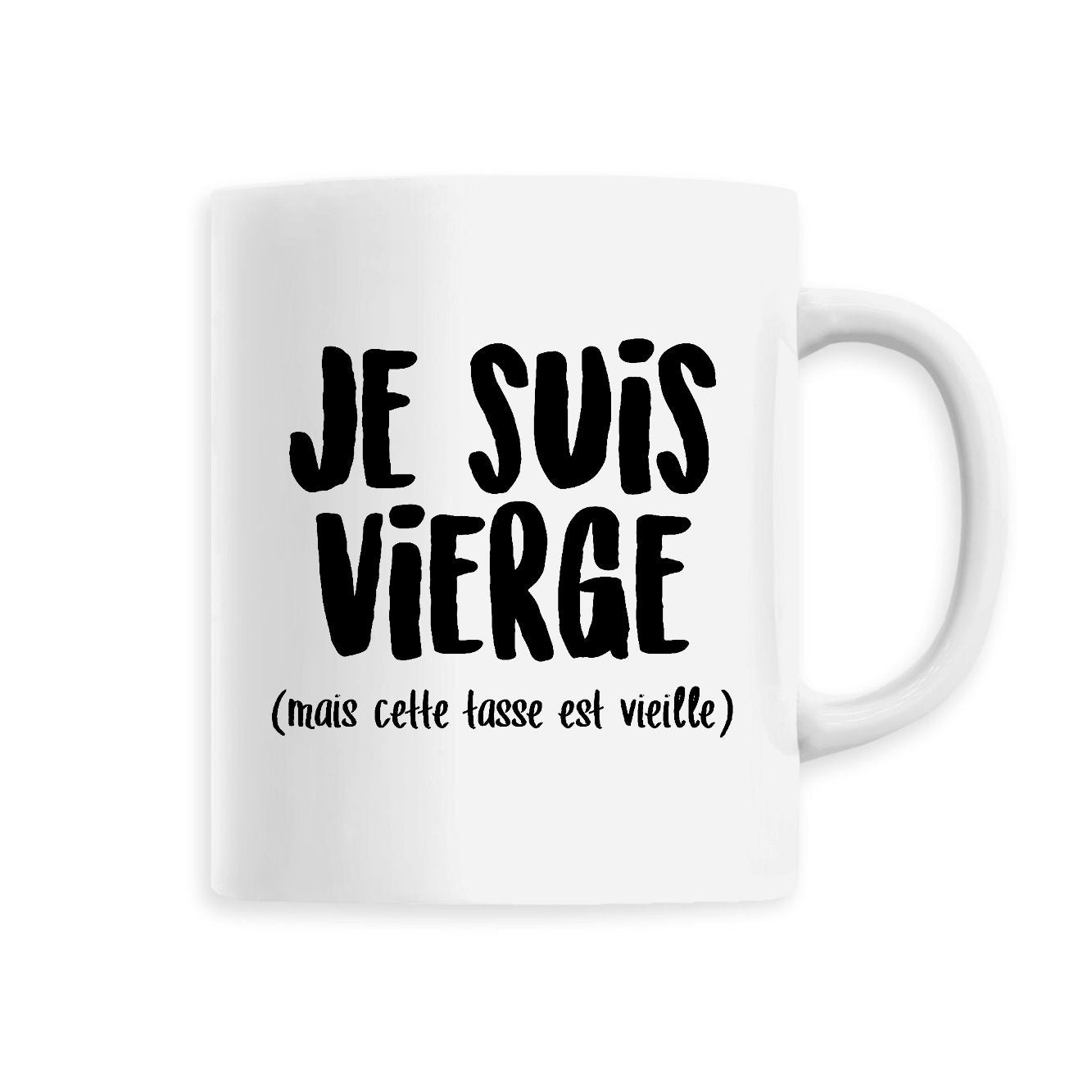 Mug Je suis vierge