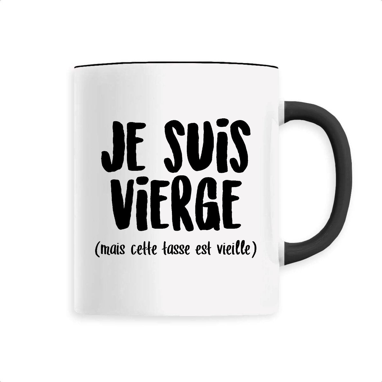 Mug Je suis vierge