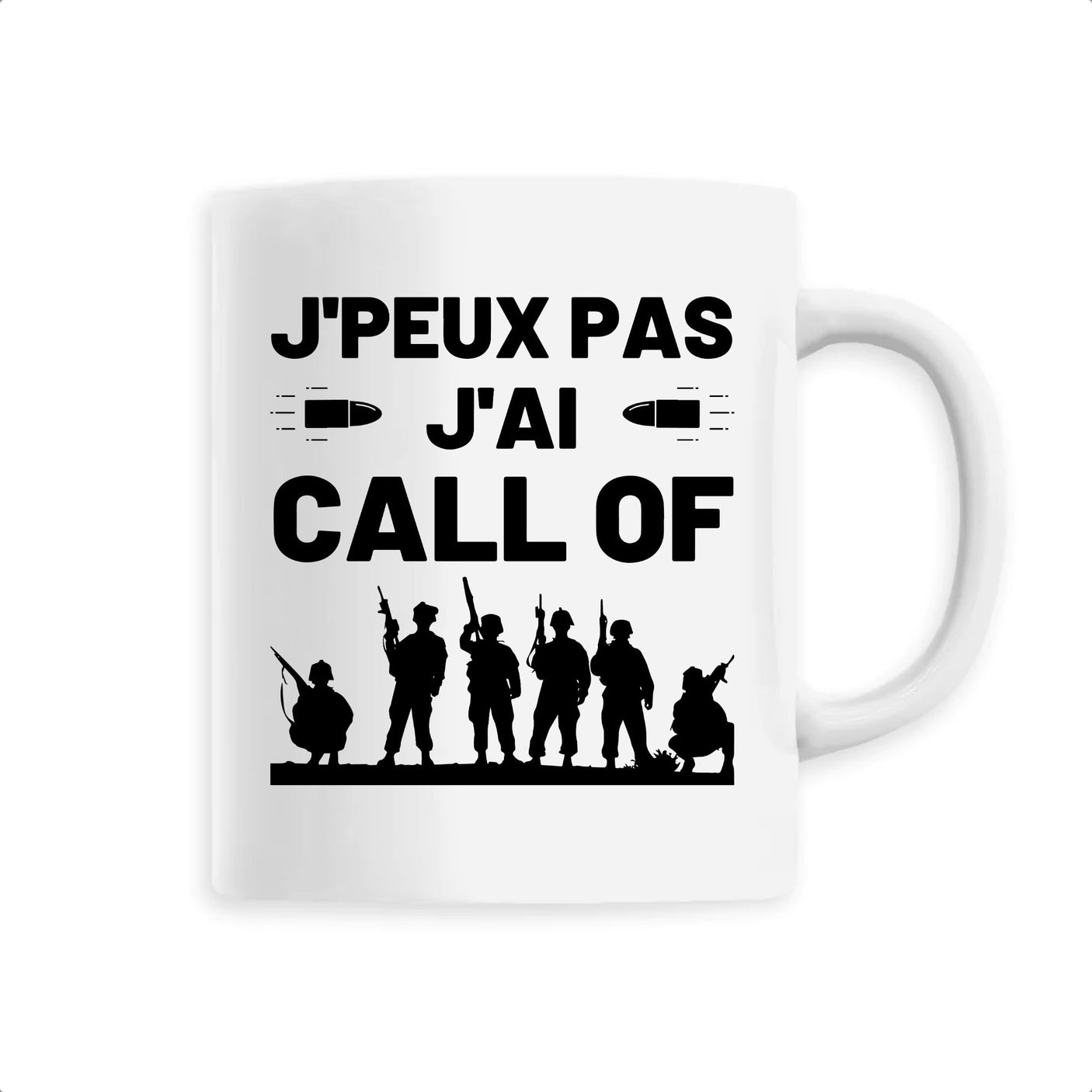 Mug J'peux pas j'ai call of