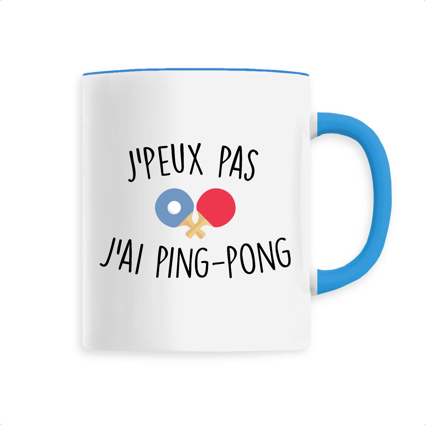 Mug J'peux pas j'ai ping-pong 