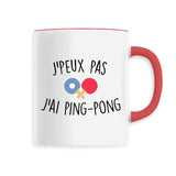 Mug J'peux pas j'ai ping-pong 