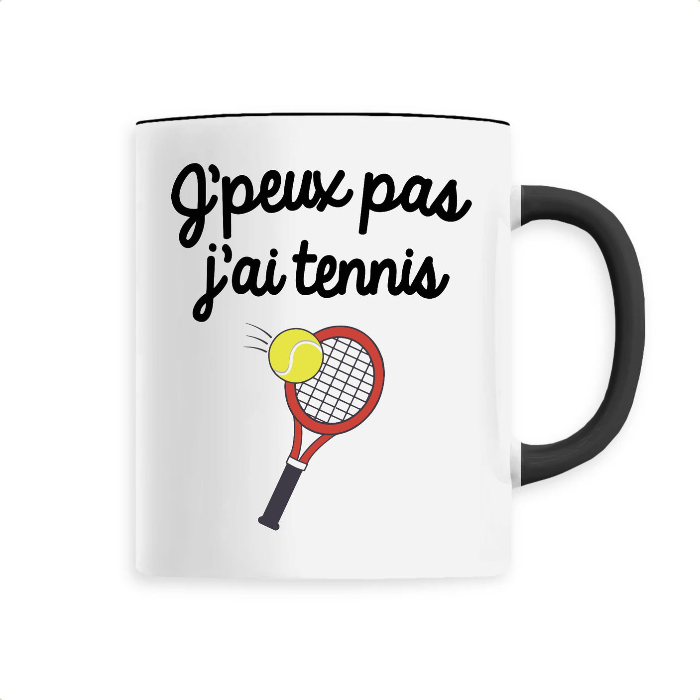 Mug J'peux pas j'ai tennis