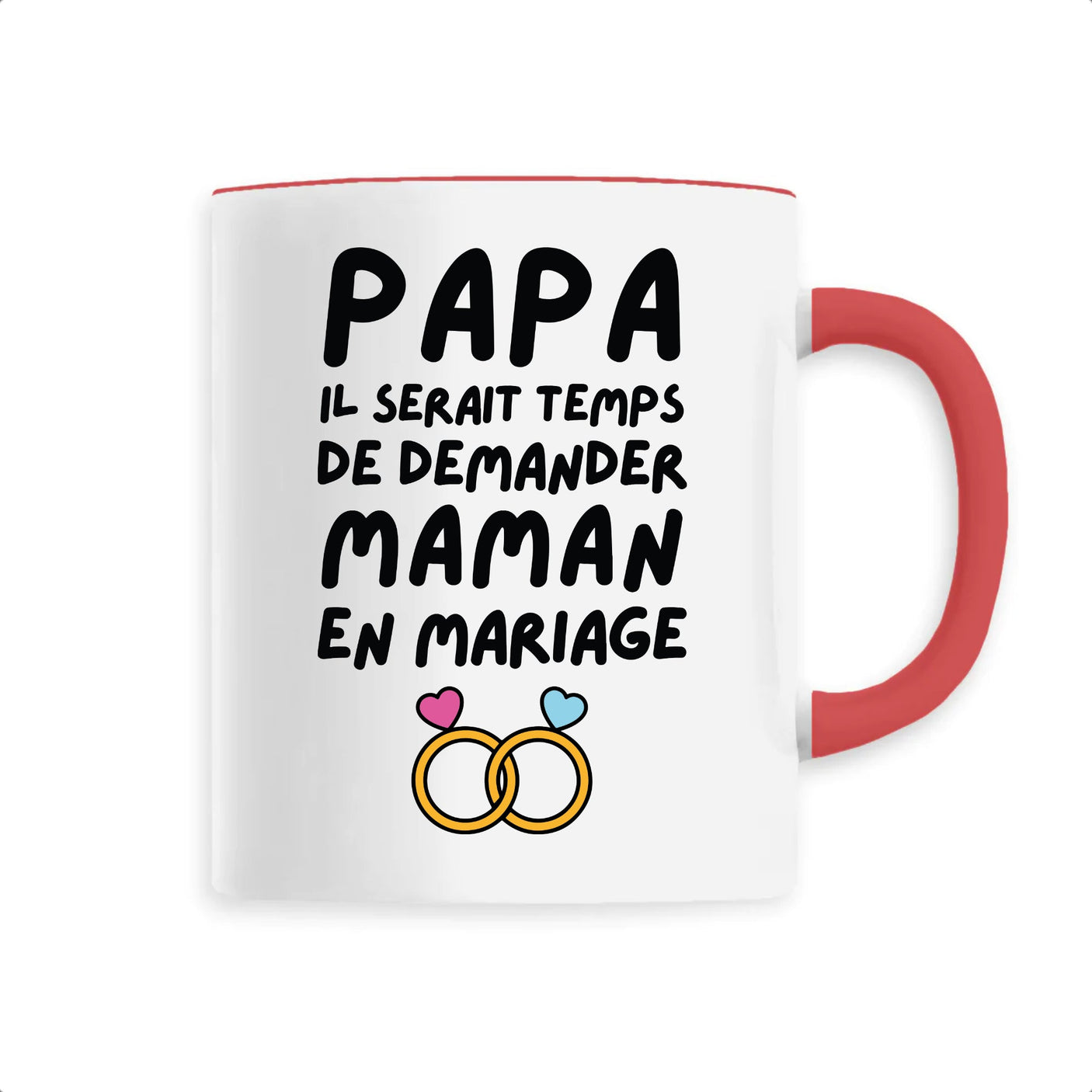 Mug Papa demande en mariage maman
