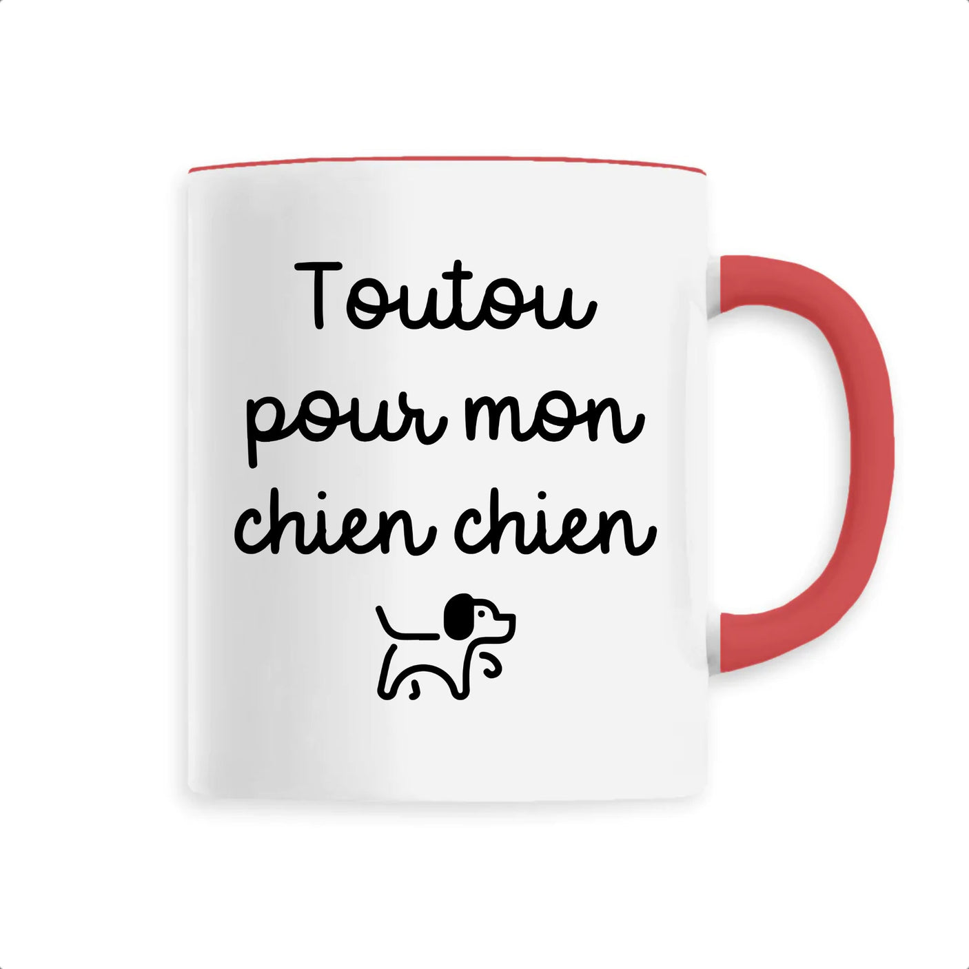Mug Toutou pour mon chien chien