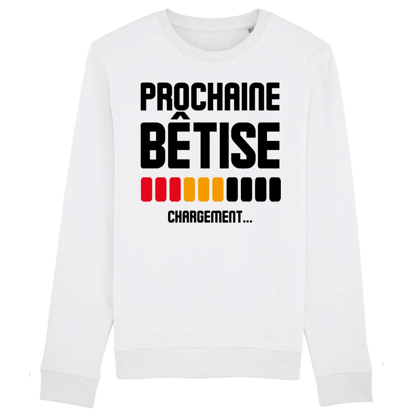Sweat Adulte Chargement prochaine bêtise