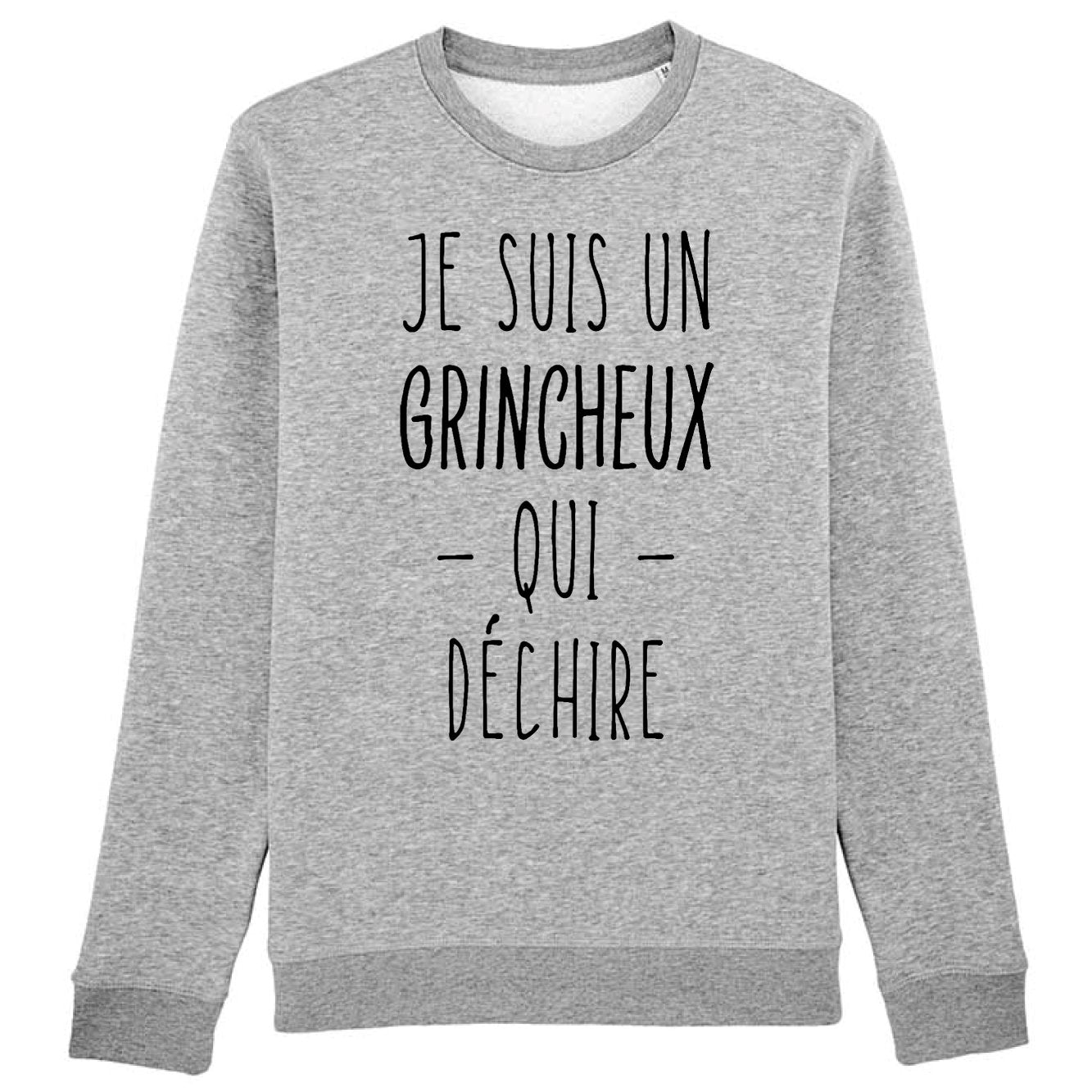 Sweat Adulte Grincheux qui déchire
