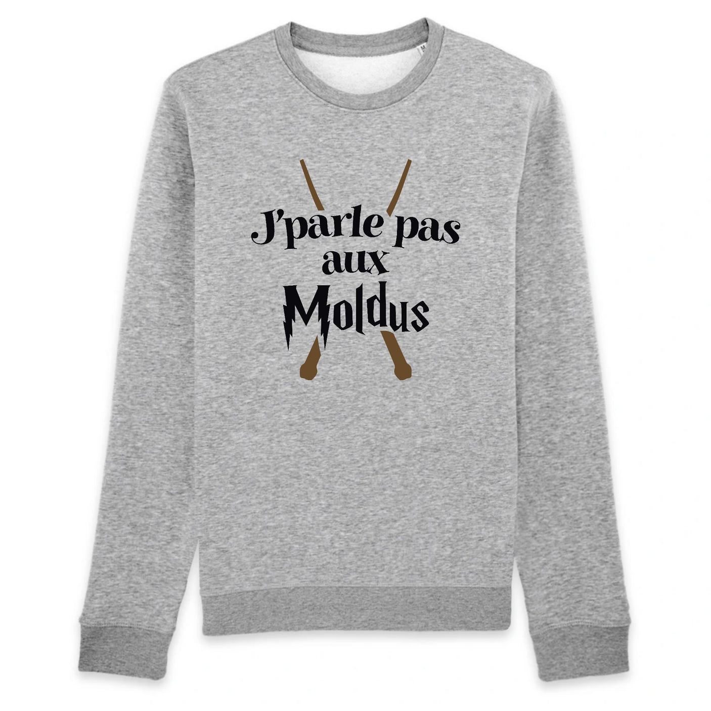 Sweat Adulte J'parle pas aux Moldus