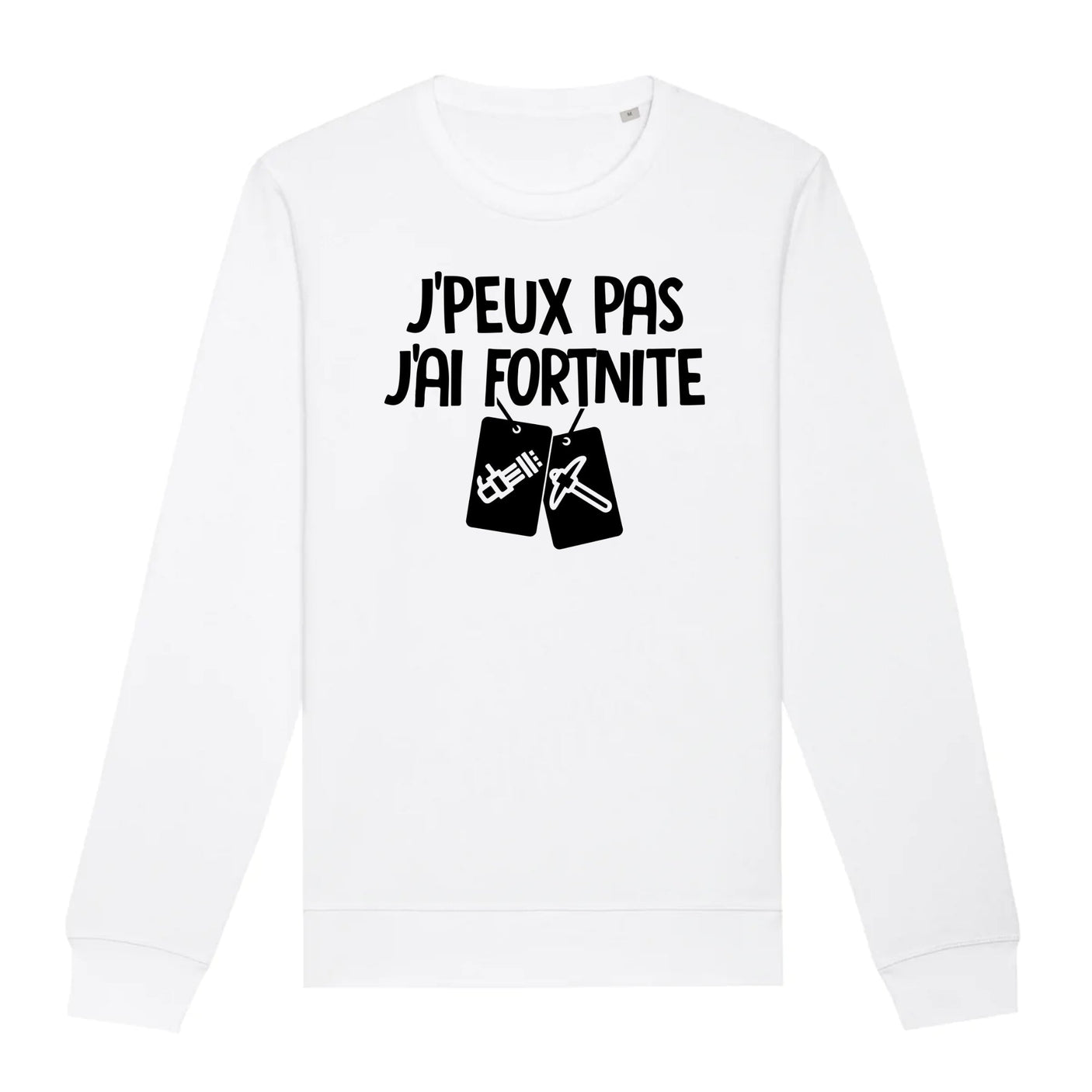 Sweat Adulte J'peux pas j'ai Fortnite