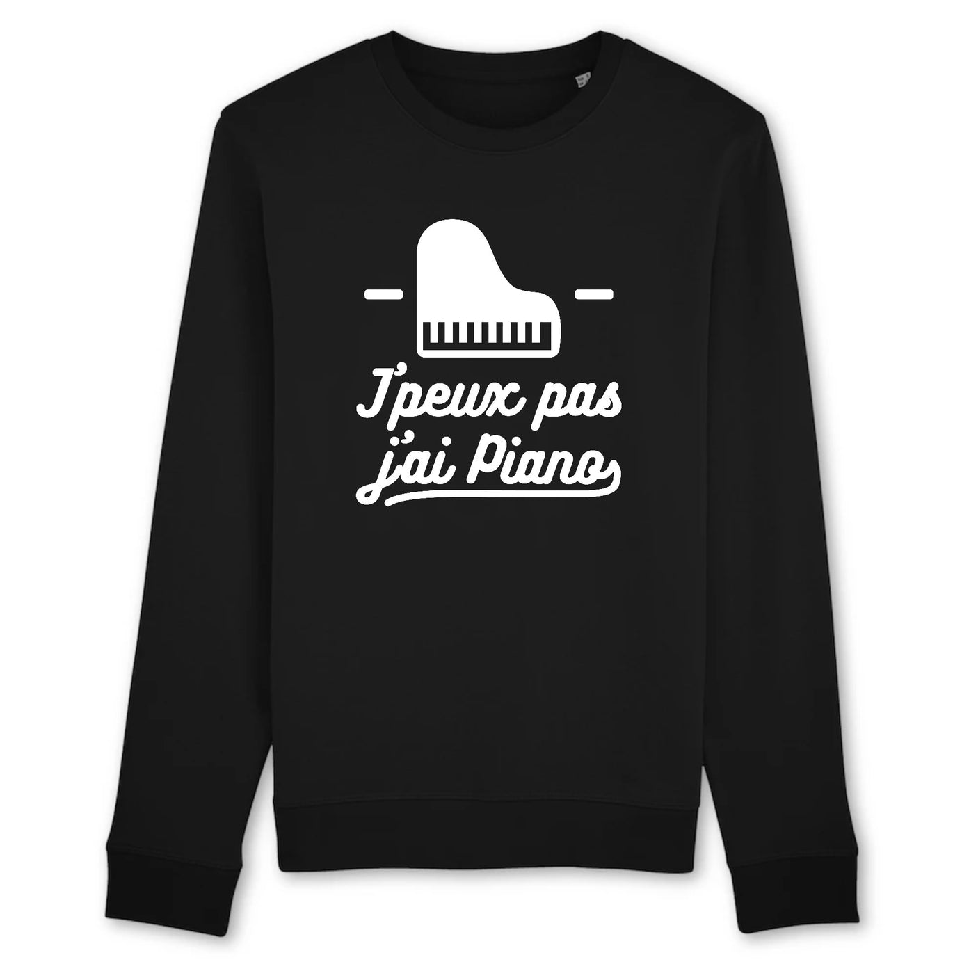 Sweat Adulte J'peux pas j'ai piano