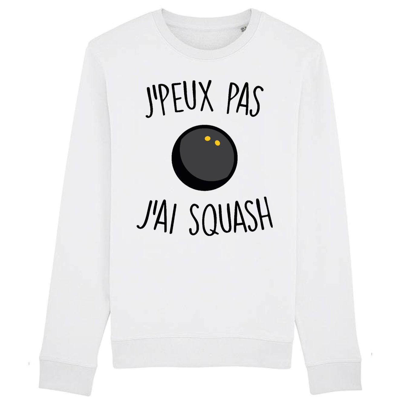 Sweat Adulte J'peux pas j'ai squash