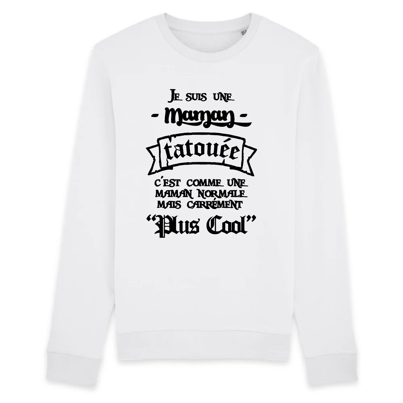 Sweat Adulte Maman tatouée