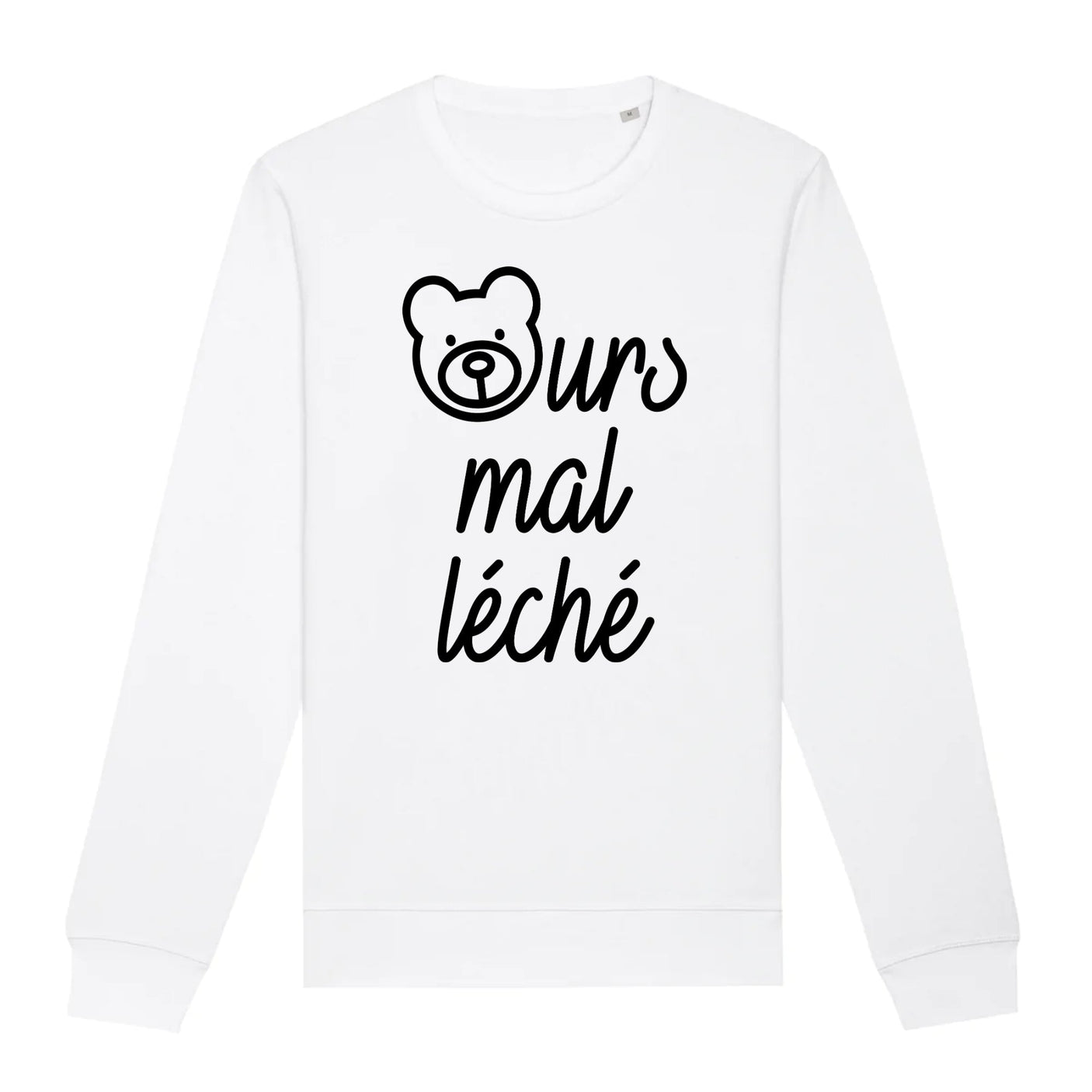 Sweat Adulte Ours mal léché