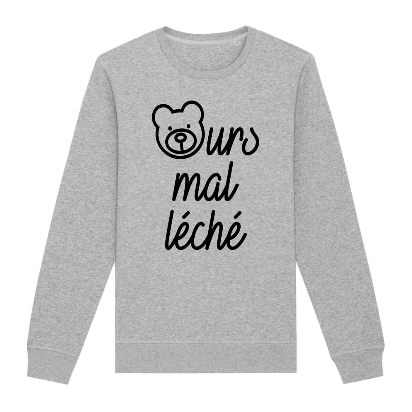 Sweat Adulte Ours mal léché