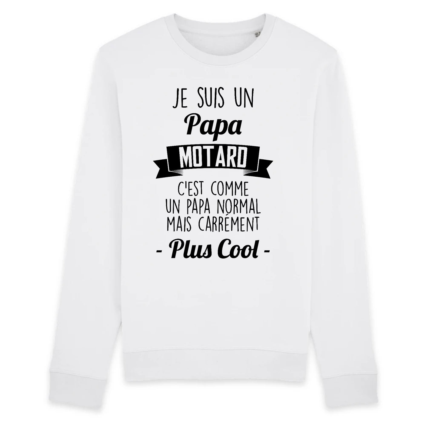 Sweat Adulte Papa motard