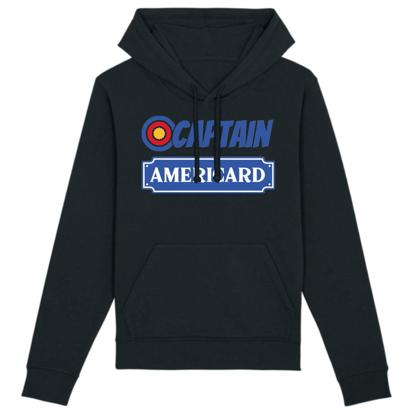 Sweat Capuche Adulte Captain Americard