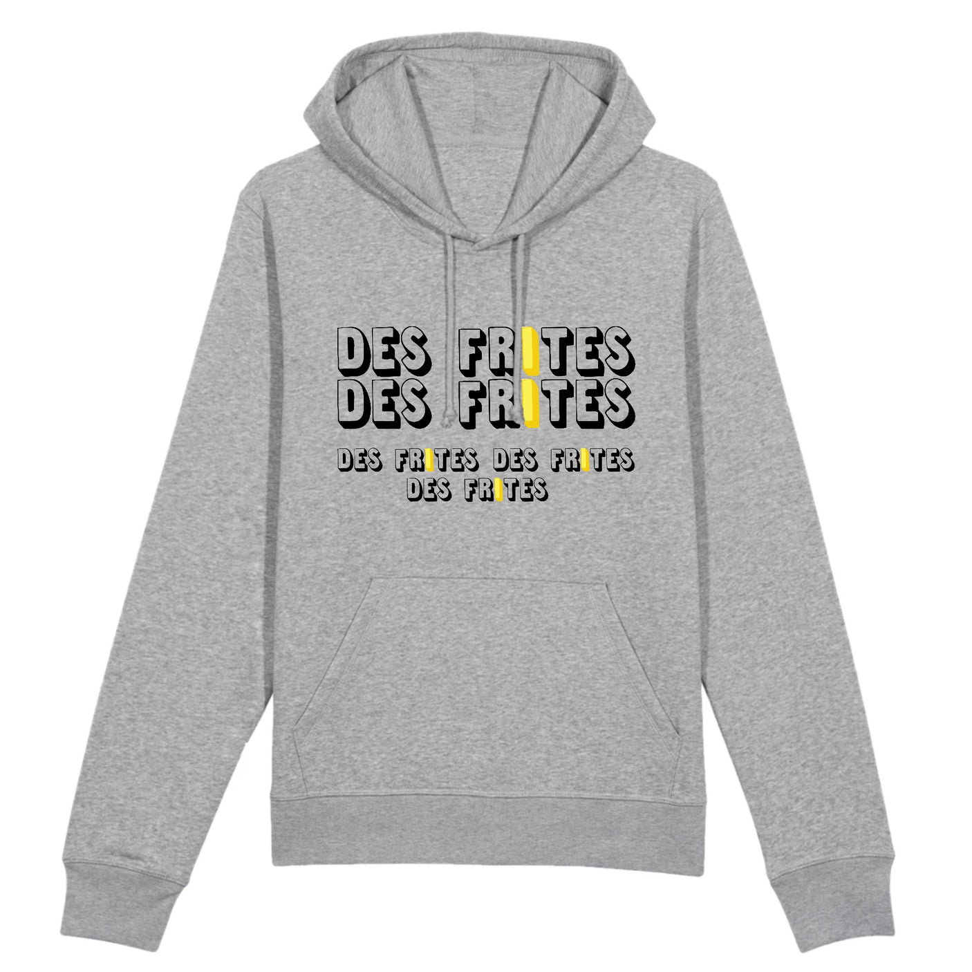 Sweat Capuche Adulte Des frites des frites