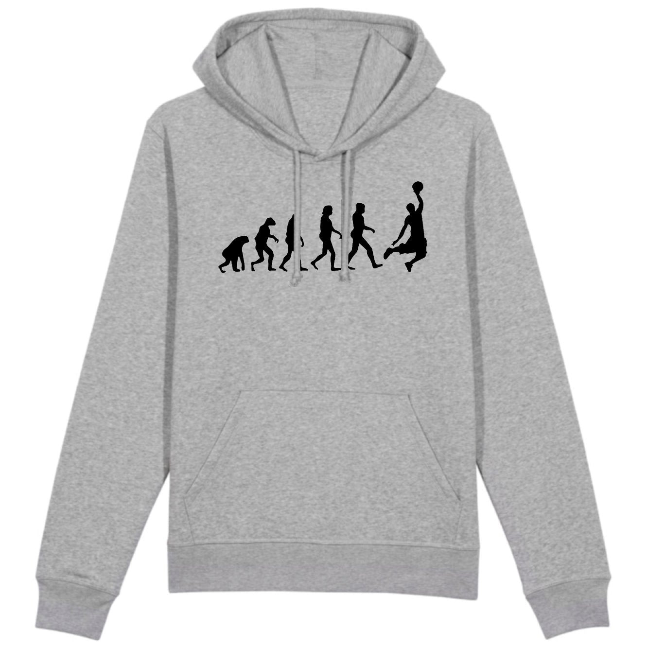 Sweat Capuche Adulte Évolution basket