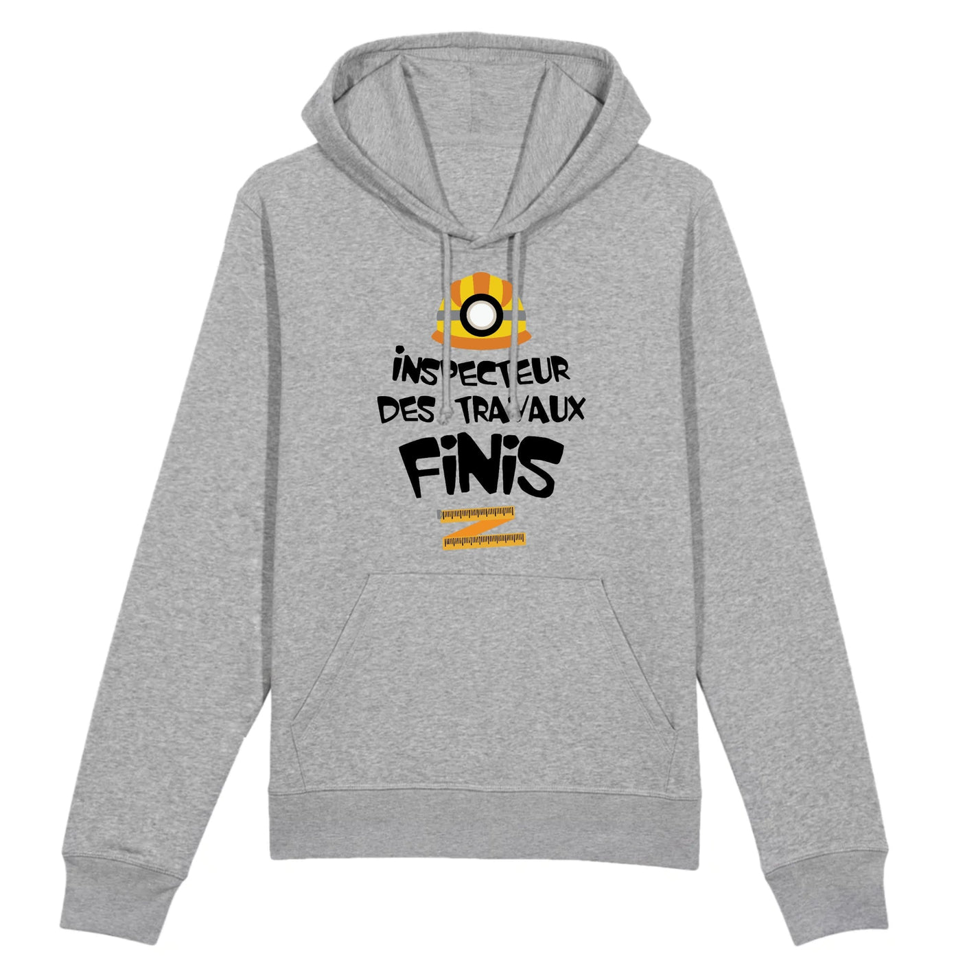 Sweat Capuche Adulte Inspecteur des travaux finis