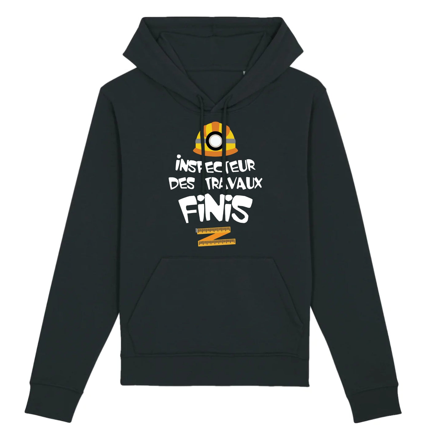 Sweat Capuche Adulte Inspecteur des travaux finis